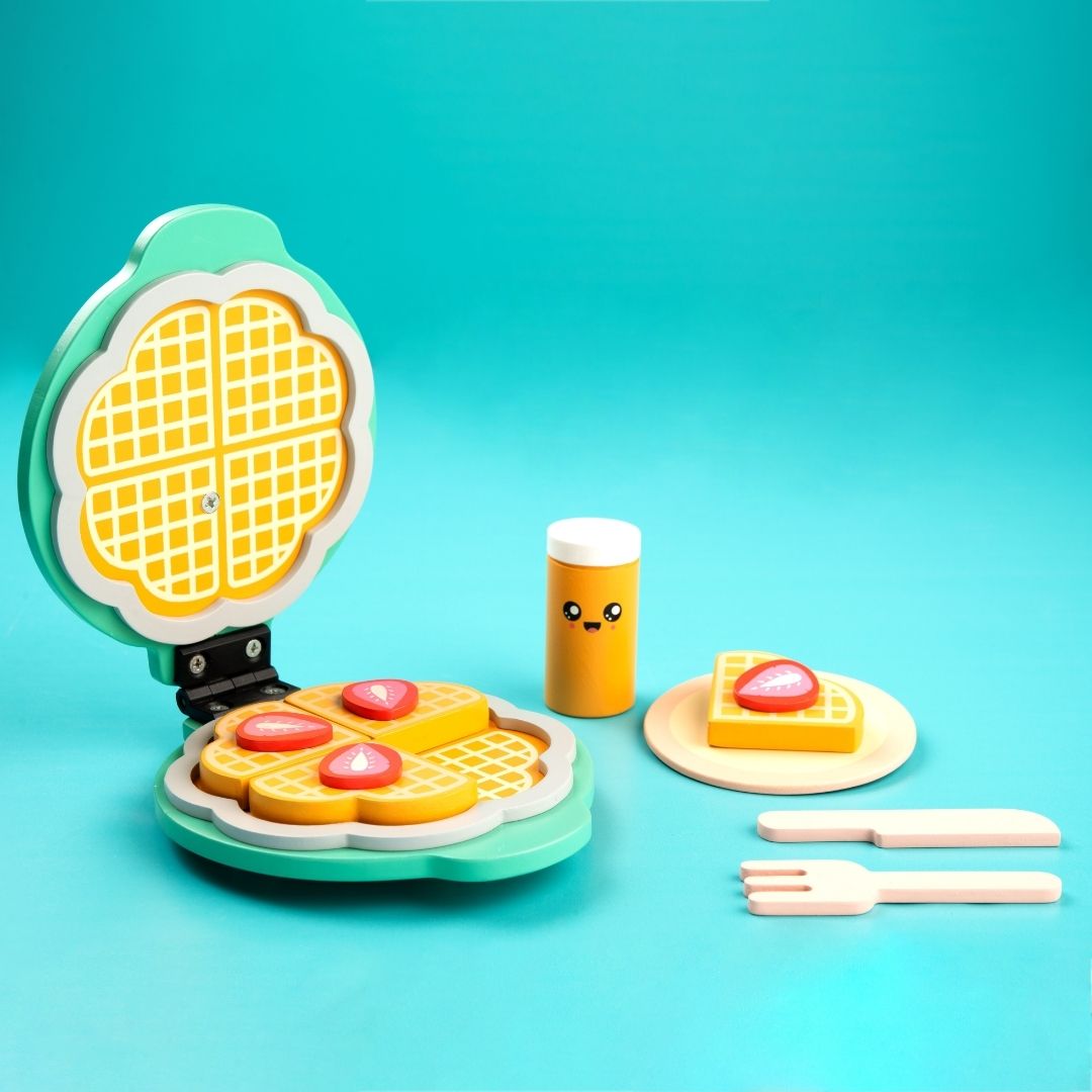 Pretend Play Waffle Set for Kids
