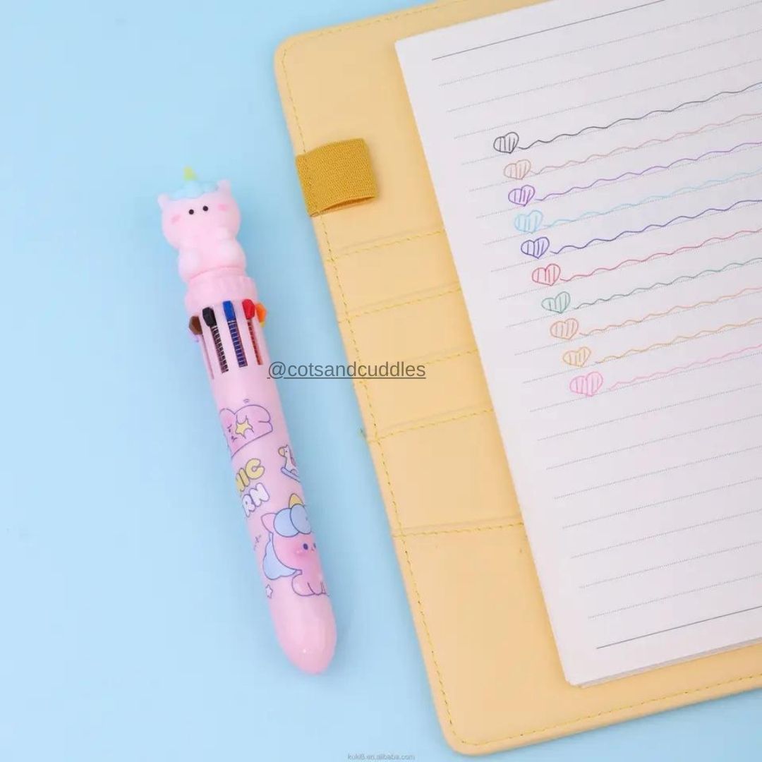 Baby Unicorn Multicolor Pen
