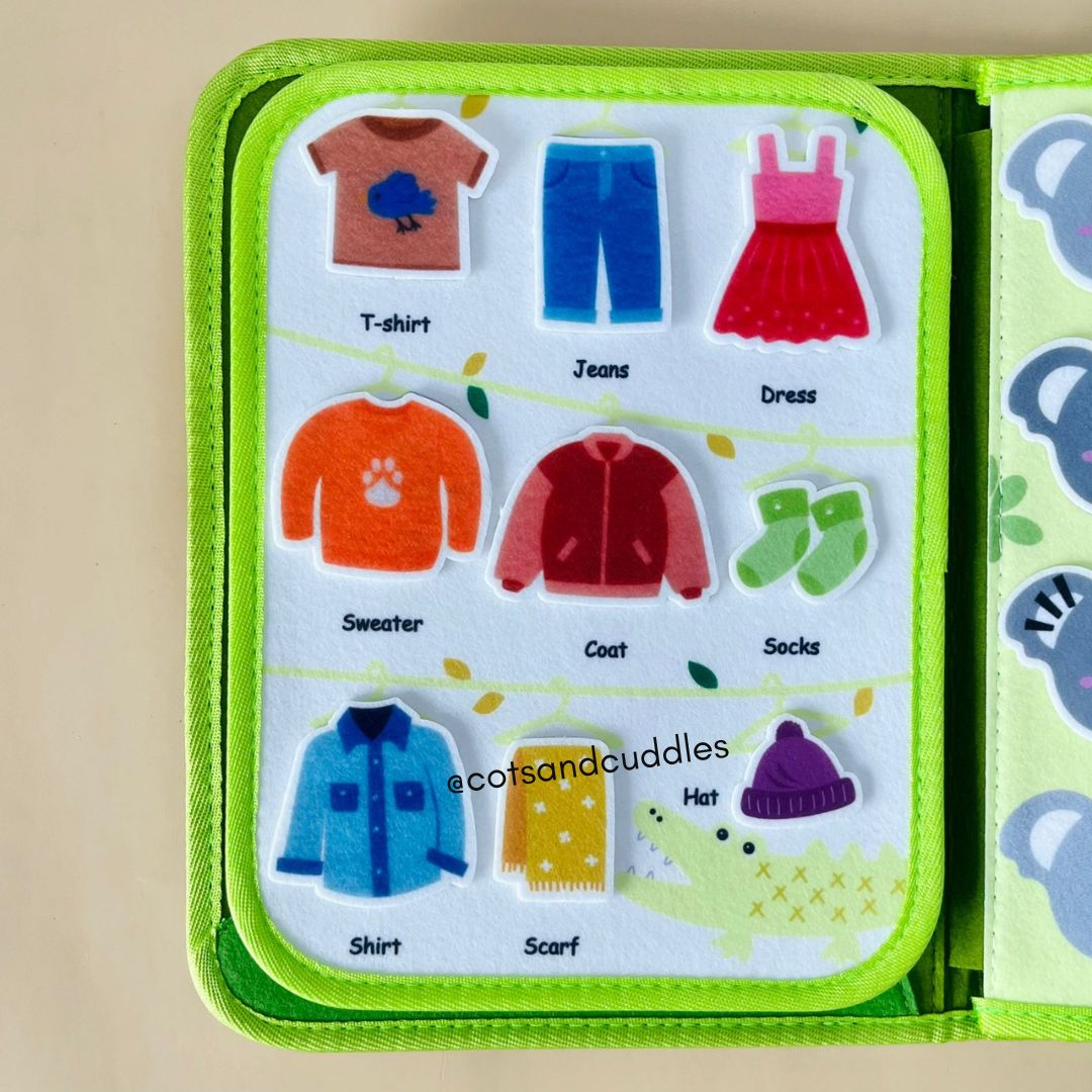 Jungle Felt Book for Kids