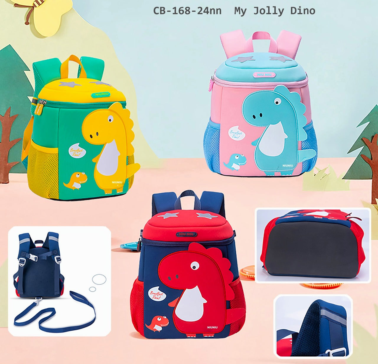 Dino Backpack