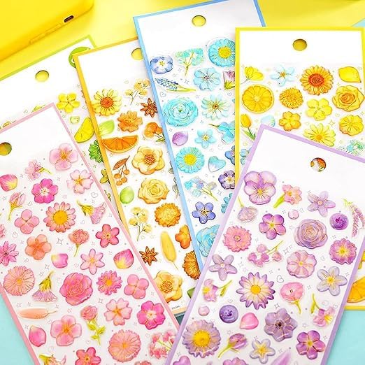 PACK OF 4 | 3D Puffy Stickers for Birthday Return Gift -39 per pc- (Prepaid Only)