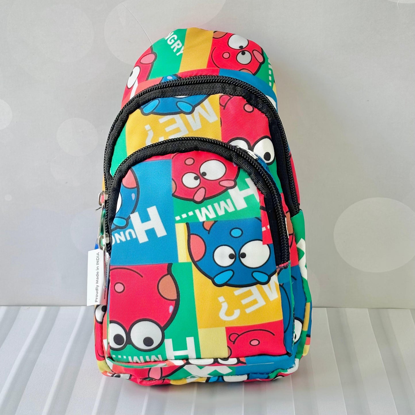 The Cartoon Print Crossbody Bag for Kids