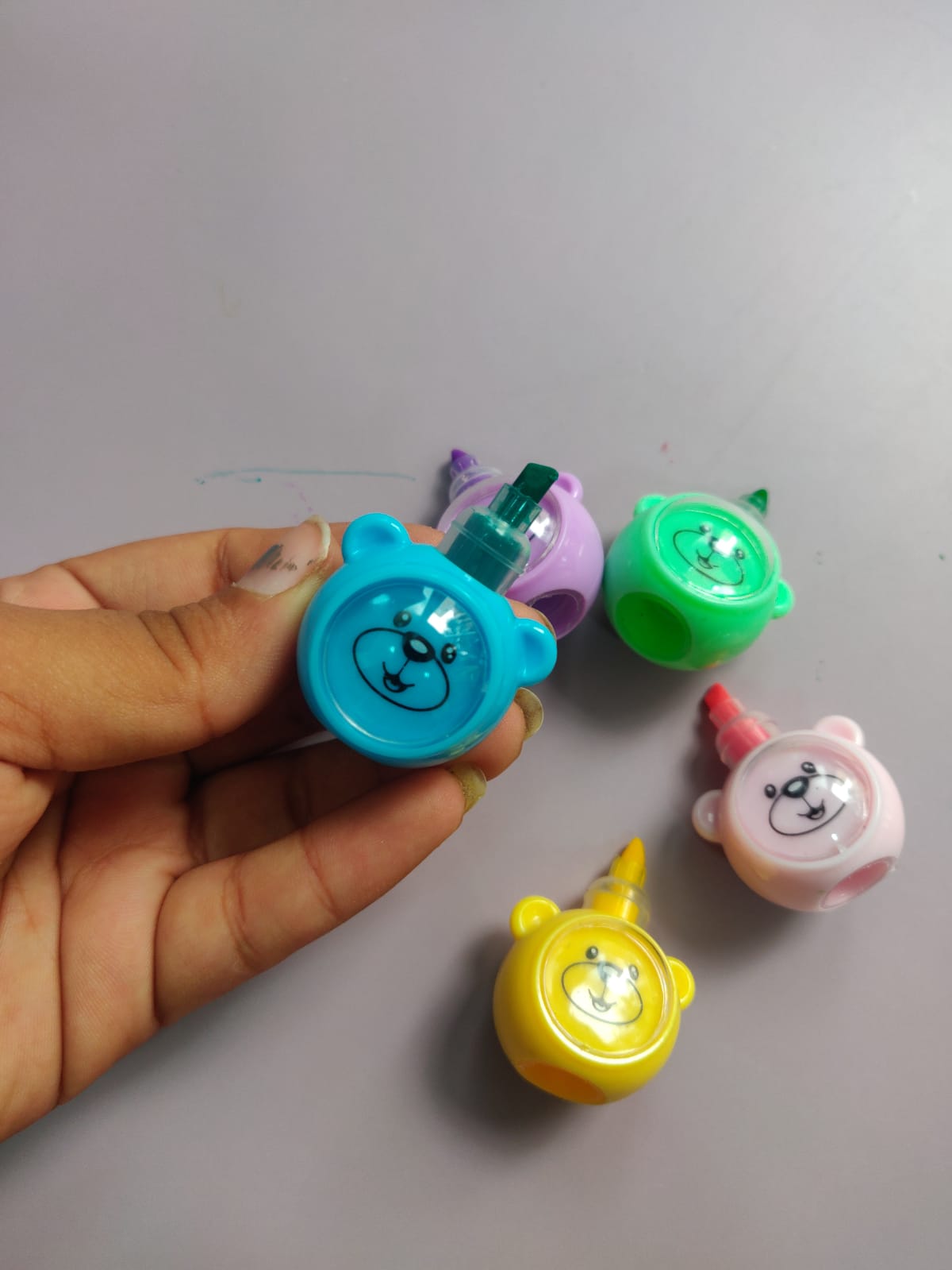 Teddy Panda stackable highlighter