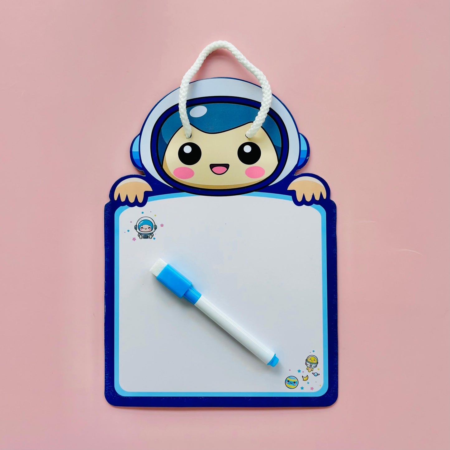 Pack of 8 | Cots and Cuddles Animal Design Write and Wipe Board for Kids