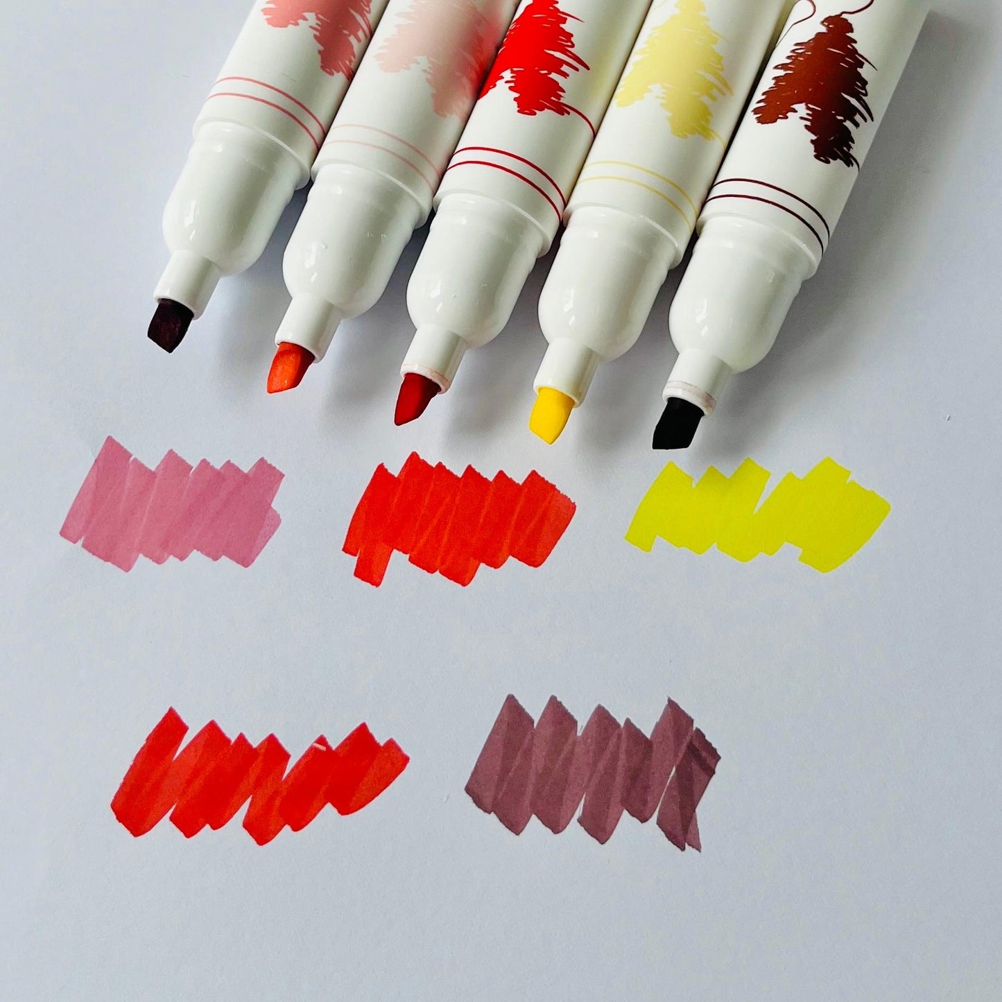 Heart Design Highlighter Pack of 6