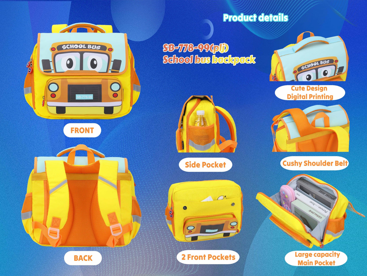 Rectangular Backpack