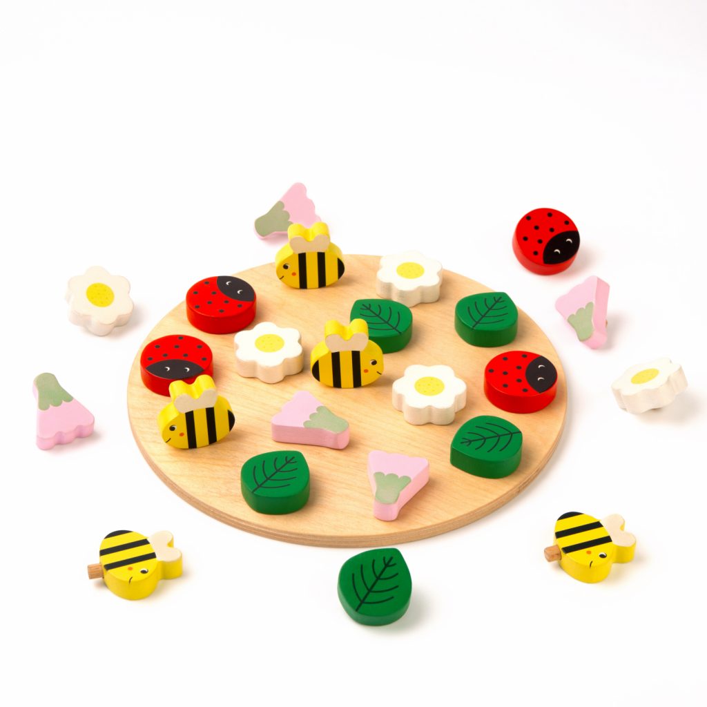 Wooden Garden Friends for Kids