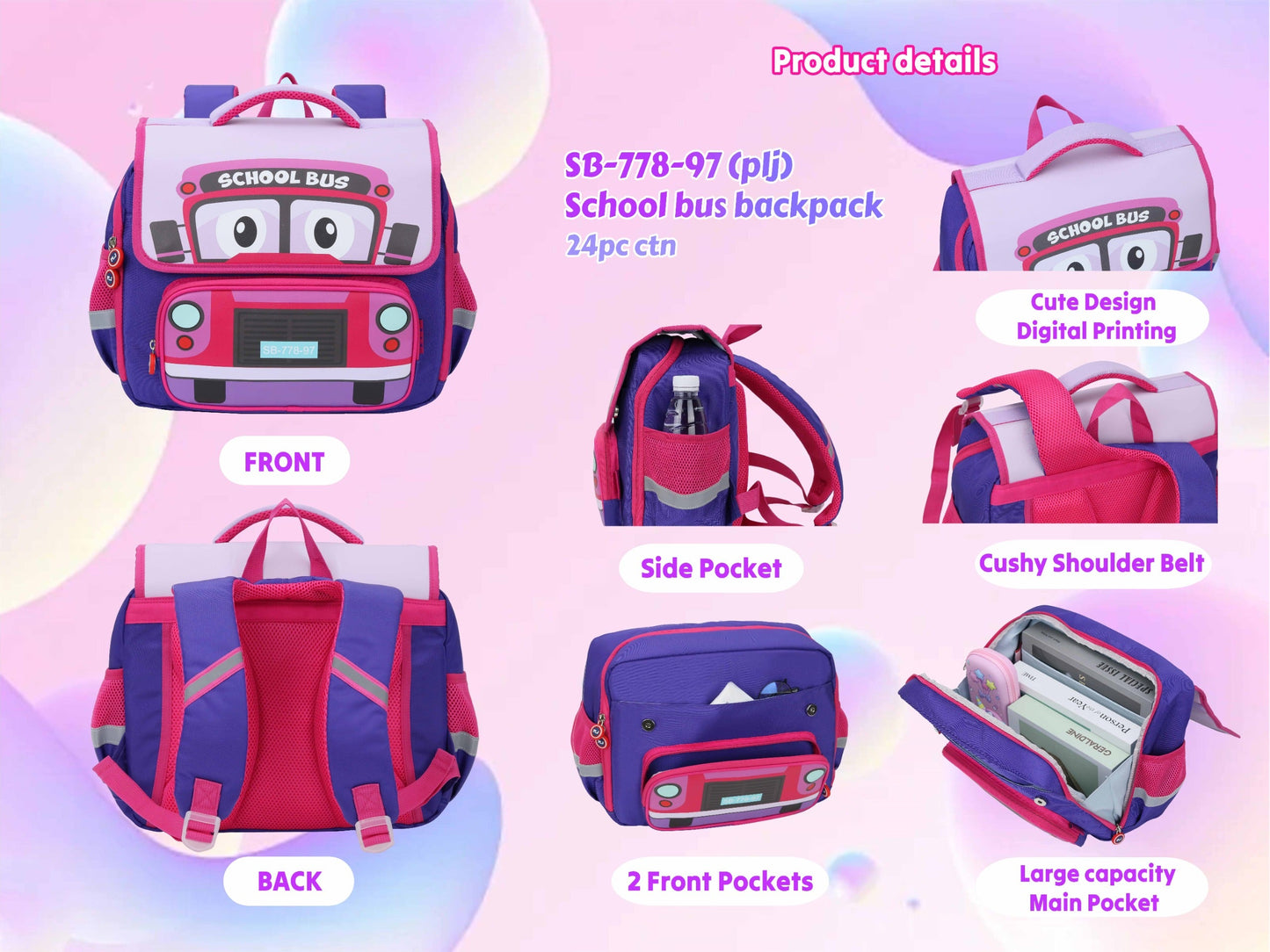 Rectangular Backpack