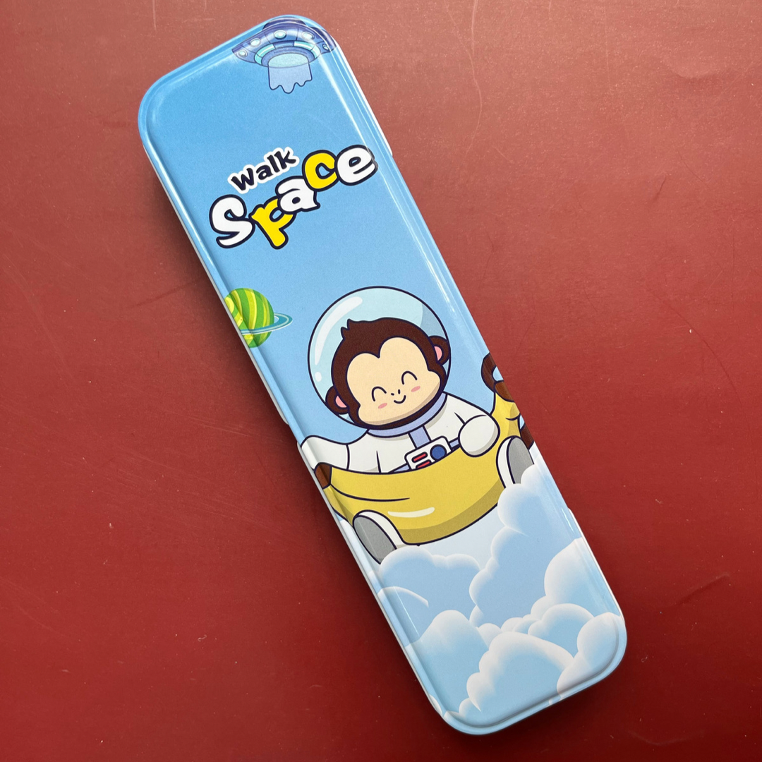 Cartoon Metal Pencil Case