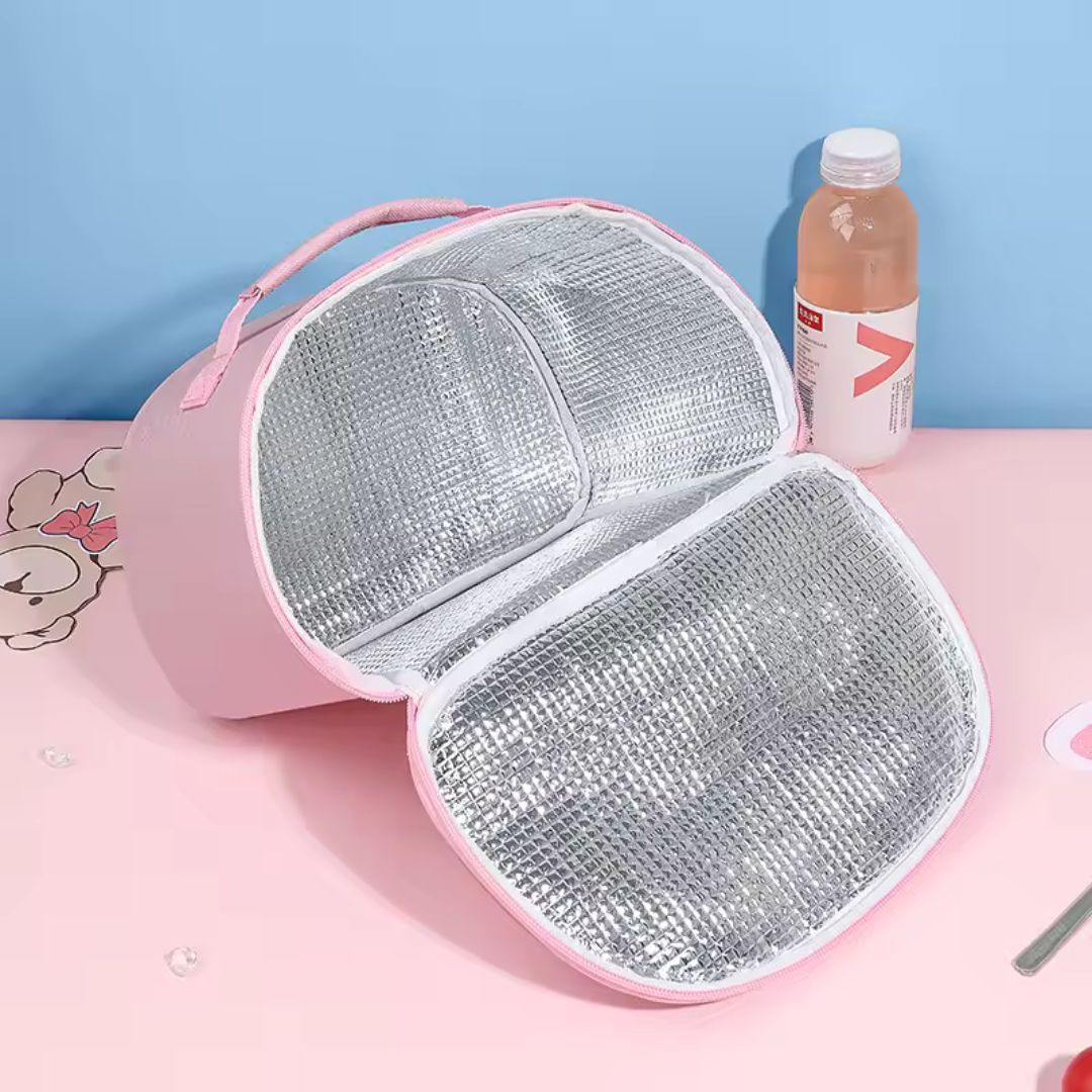 Cartoon Space Bear Design Small Lunch Bag for Kids