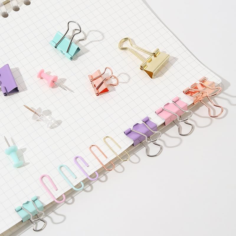 Office Clip & Pin Set – Multi-Size Organizer