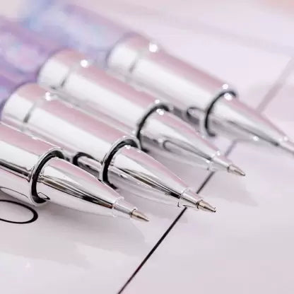 Cute Lipstick Shape Liquid Writing Gel Pen Star Glitter Gel Pen