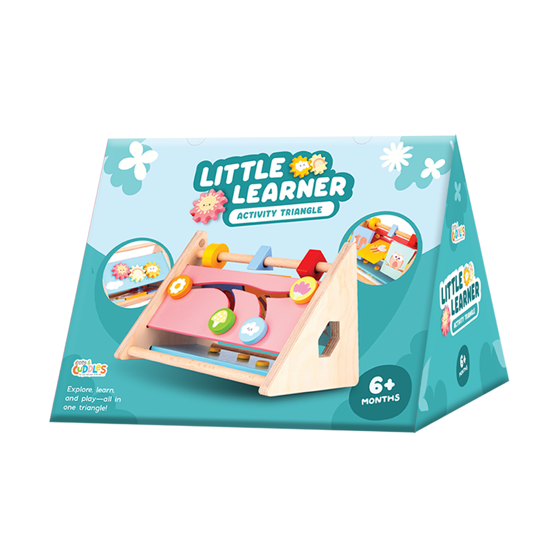 Wooden Activity Triangle for Kids