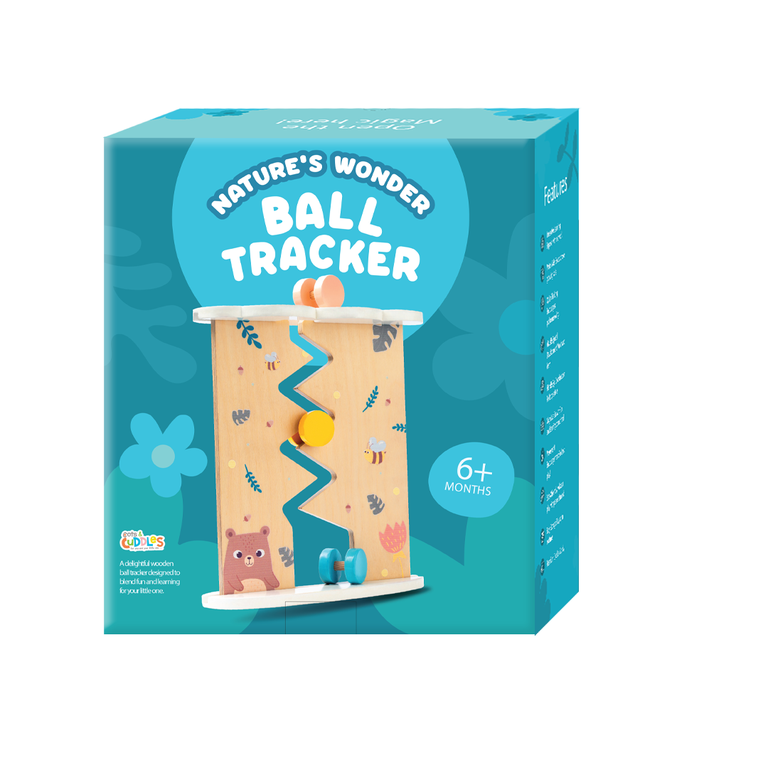Wooden Ball Tracker for Kids