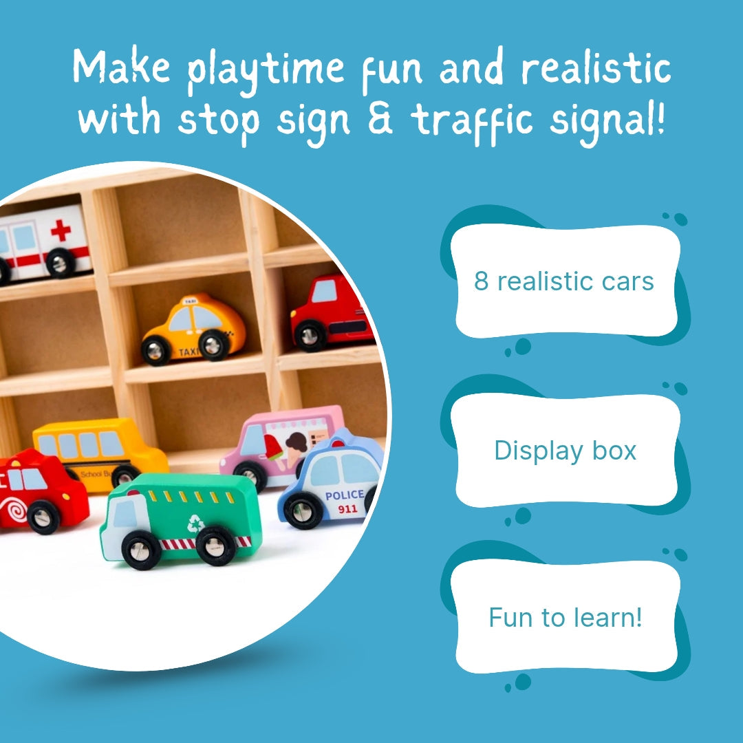 Wooden Vehicles Set