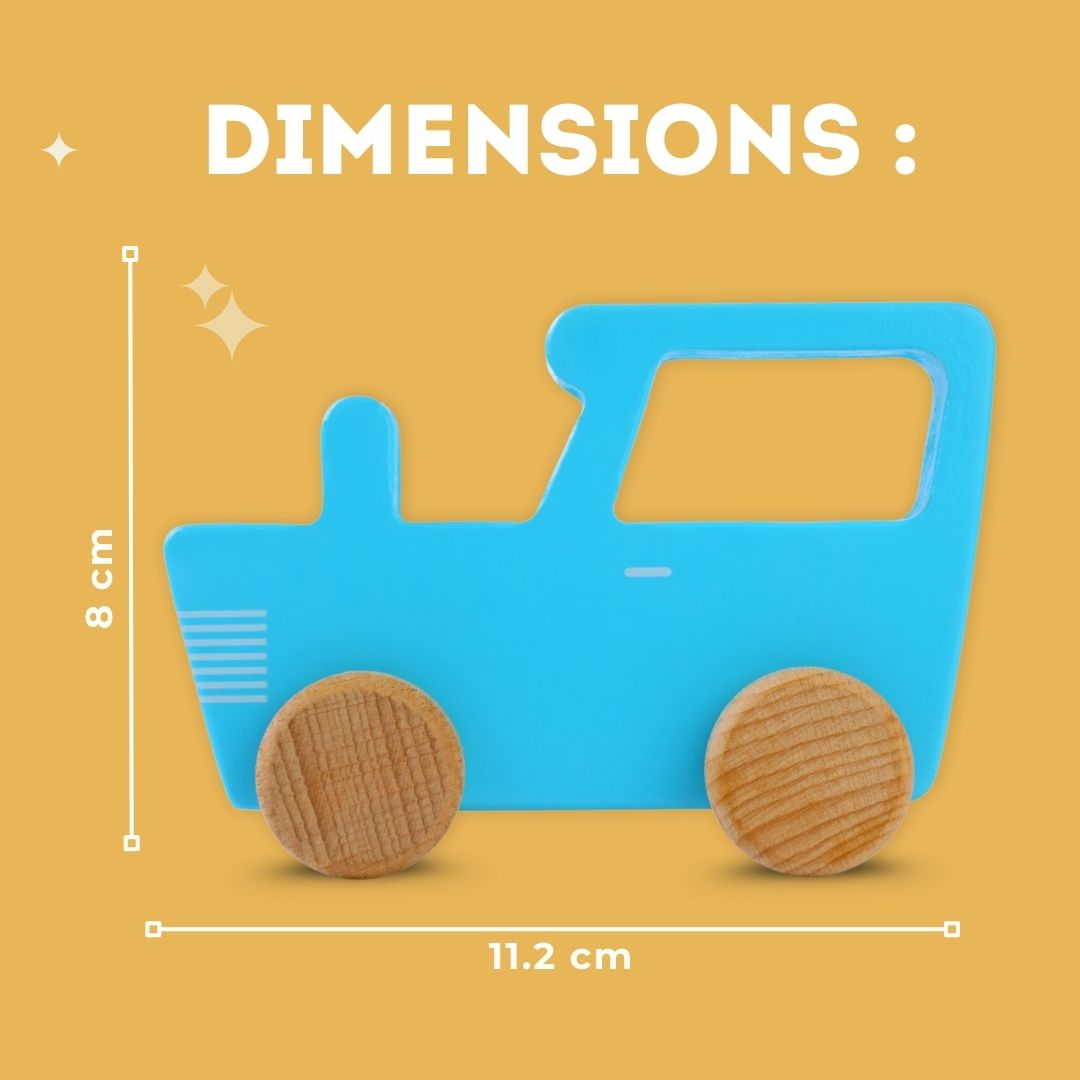 Wooden Tractor Toy