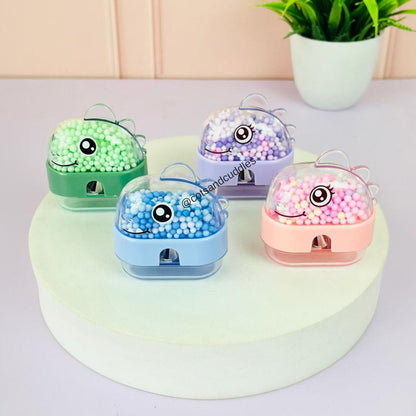 Cute Dinosaur Design Pencil Sharpener for Kids (Random Colour)