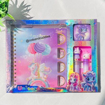 Unicorn Stationery Set 