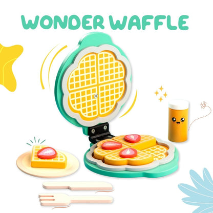 Pretend Play Waffle Set for Kids