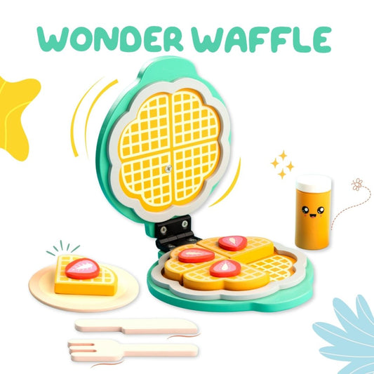 Pretend Play Waffle Set for Kids