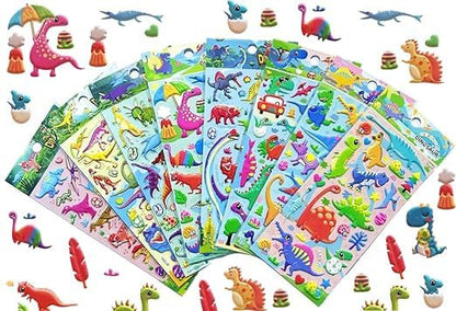 PACK OF 4 | 3D Puffy Stickers for Birthday Return Gift -39 per pc- (Prepaid Only)