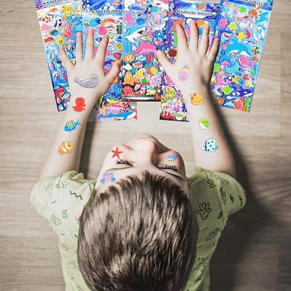 PACK OF 4 | 3D Puffy Stickers for Birthday Return Gift -39 per pc- (Prepaid Only)