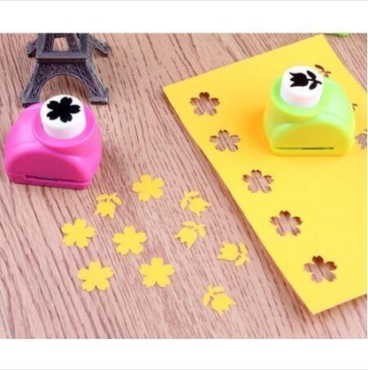 Craft Punch Machine for Art and Craft Project Assorted Shapes - Random design - 1 pc