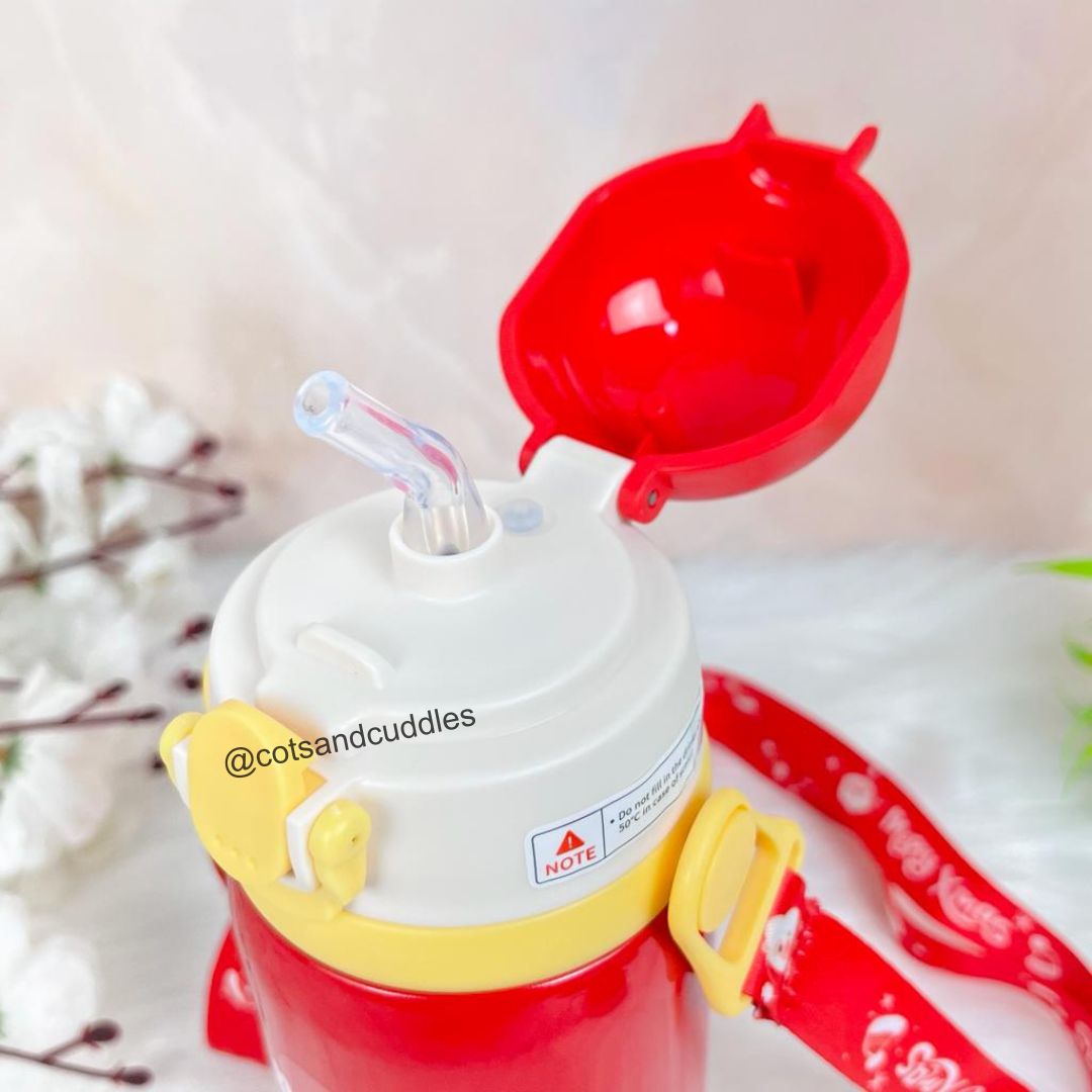 christmas water bottle 450ml