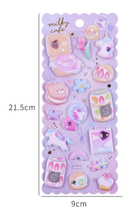 Puffy Animal Sticker
