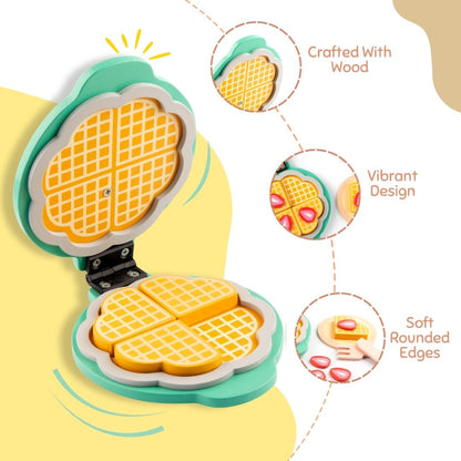 Pretend Play Waffle Set for Kids