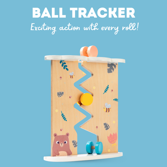 Cots and Cuddles Wooden Ball Tracker for Kids