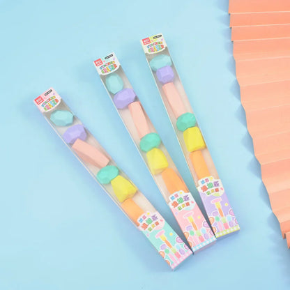 Stack & Erase Block Erasers for Kids