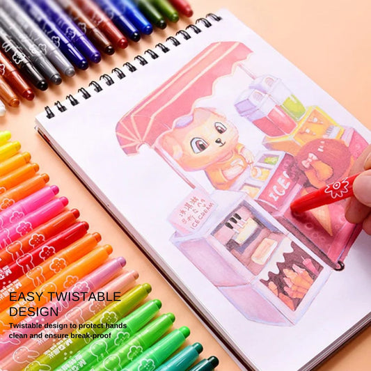 twist crayon
