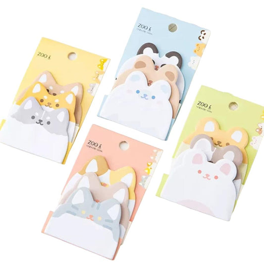 Dog-Themed Sticky Notes for Art & Craft (Randon 1 pcs)