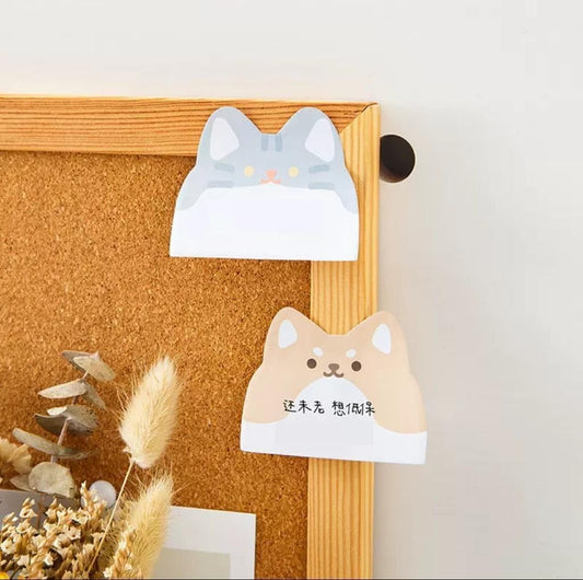 Dog-Themed Sticky Notes for Art & Craft (Randon 1 pcs)