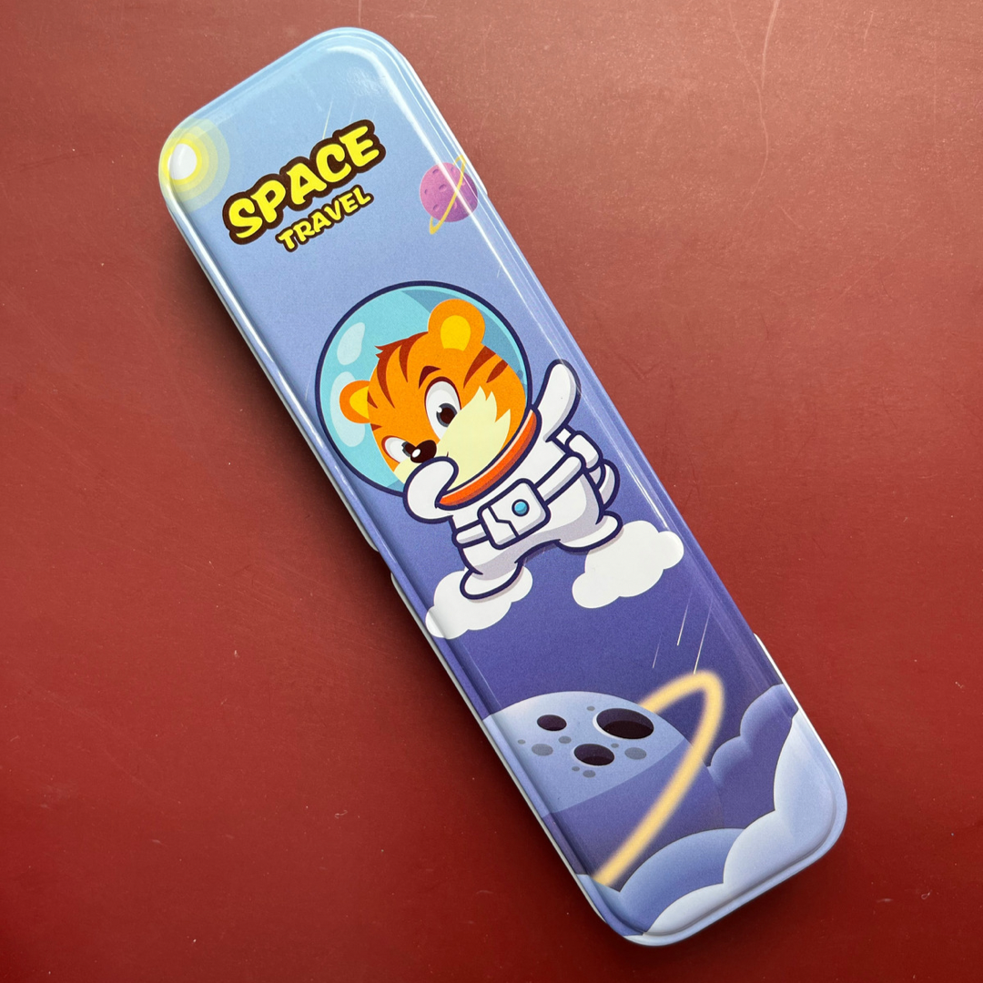 Cartoon Metal Pencil Case