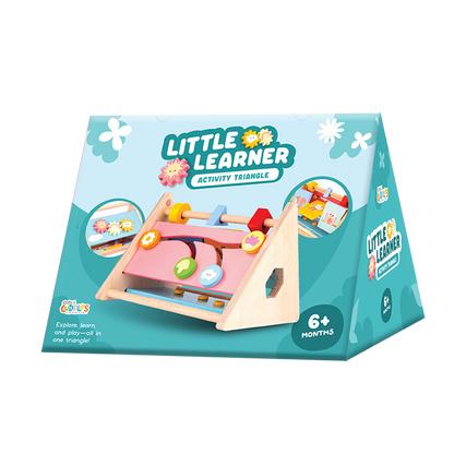 Wooden Activity Triangle for Kids