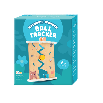 Wooden Ball Tracker for Kids