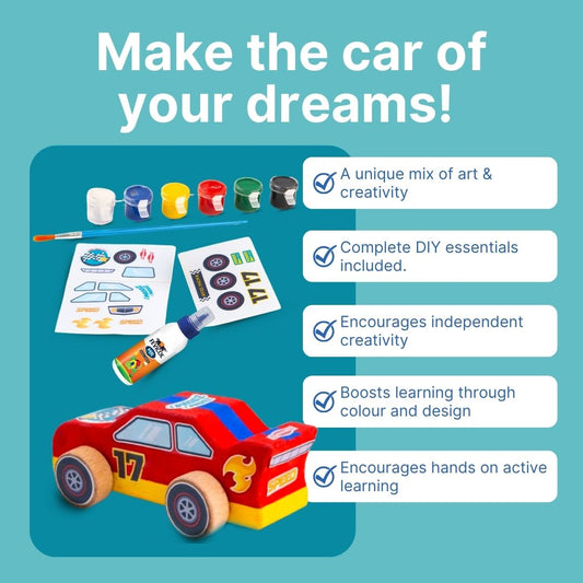 Wooden Diy Car Kit