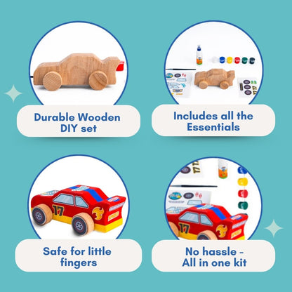 Wooden Diy Car Kit