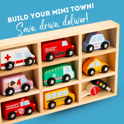 Wooden Vehicles Set