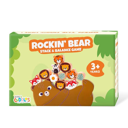 Animals on Bear Balancing Toy